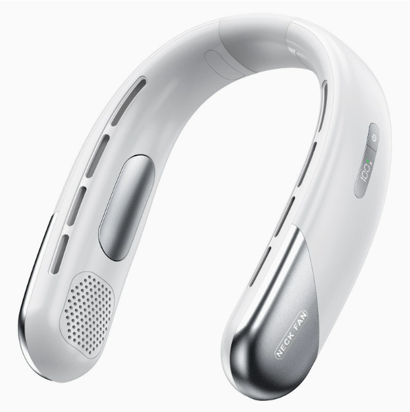 Nüvia™ – Ventilateur de Cou Portable Haute Autonomie 10000mAh