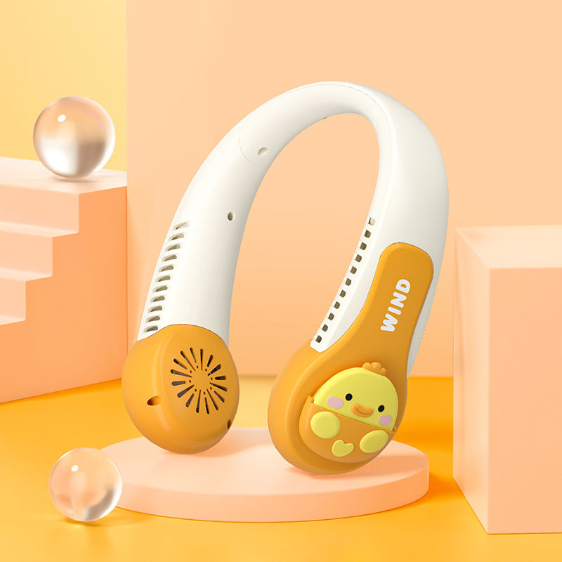 Ventilateur de cou Kawaï sans pales portable