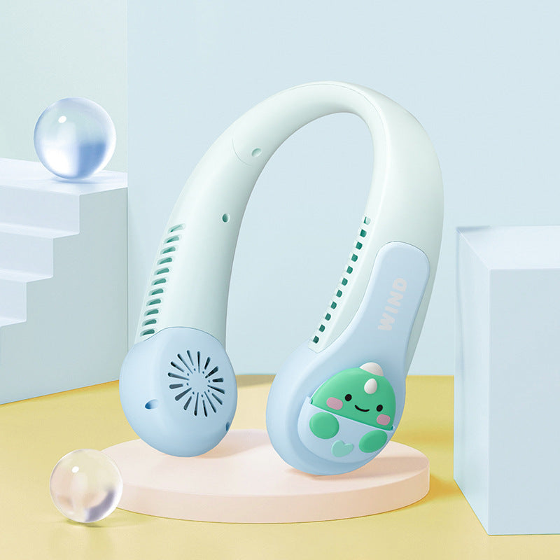 Ventilateur de cou Kawaï sans pales portable