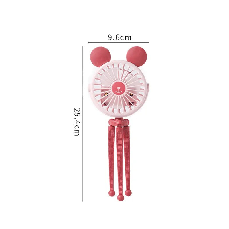 Nüvia™ – Mini ventilateur rechargeable et lumineux