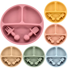 Charger l'image dans la galerie, Coffret repas bébé en silicone
