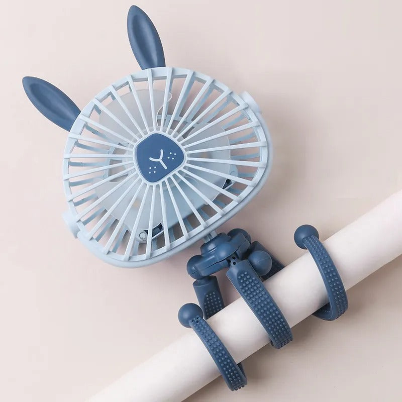 Nüvia™ – Mini ventilateur rechargeable et lumineux